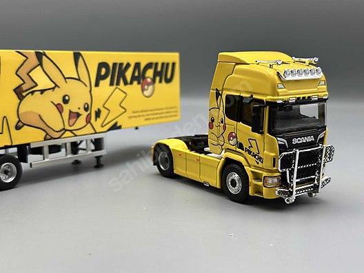 COOL CAR Scania コンテナトラック ピカチュウカラー 1/64 cool-car