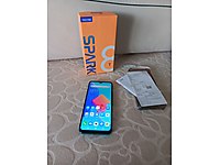 Tecno Spark 8T 64 GB çift hatlı TR sıfırdan farksız telefon