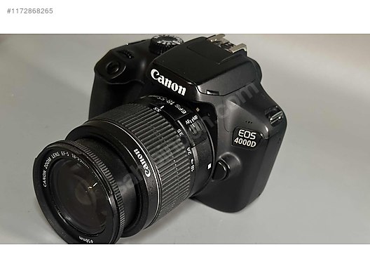 Canon EOS 4000D (Rebel T100) DSLR Cameras are on