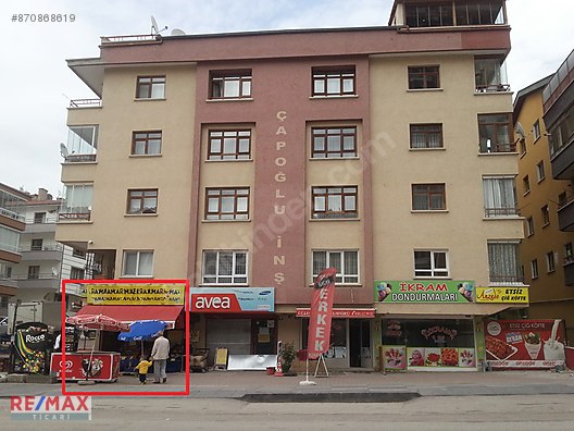 mamak anadolu caddesi uzerinde 165 m2 satilik depolu dukkan sahibinden comda 870868619