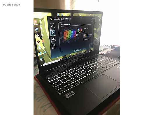 monster monster abra a5 v15 8 gaming laptop at sahibinden com 980868635