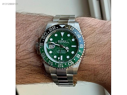 時計 ROLEX Rolex Men's Two-Tone Genuine 4link Rolex / ROLEX GMT master 2 sprite,2026 sahibinden.comda - 1312869101