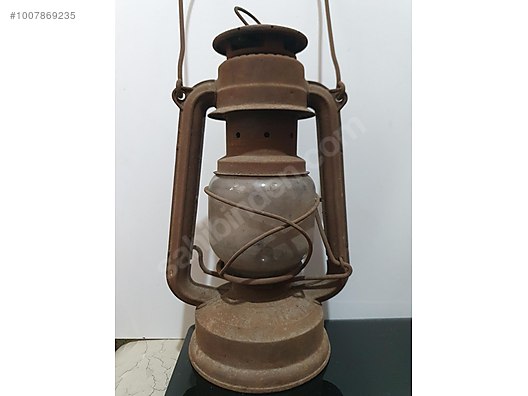 VINTAGE Feuerhand 275 W. Germany Glass - Antika Antika Gaz Lambası