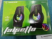 Sıfır alınmış Rampage rms g7 falsetto hoparlör #1276869266