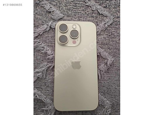 Apple / iPhone 15 Pro / İp 15 pro 256GB pil:98 avrupa yd sıfır
