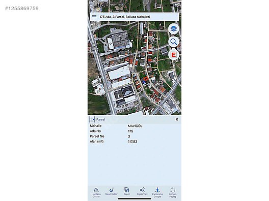 mavigöl imarlı arsa #1255869759