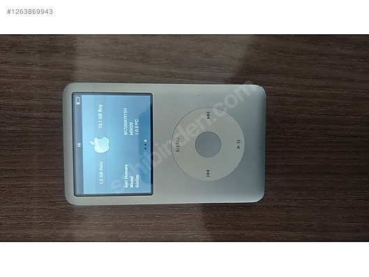 Apple ipod Classic 6.nesil 80gb MP3 çalar A1238 MB029 sorunsuz