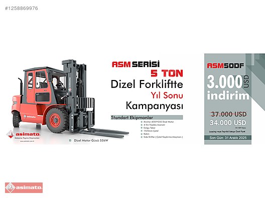 Machinery / Industrial / Carrying & Stacking Equipment / Forklifts / For Sale / Asimato