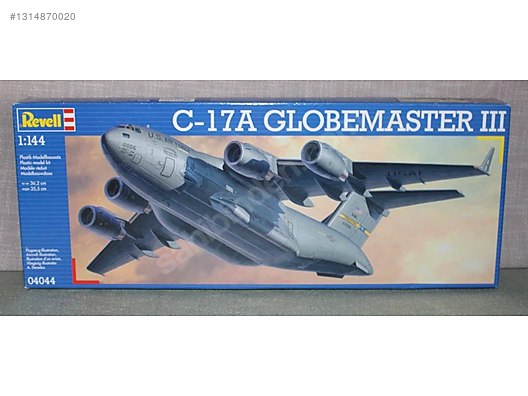 Revell 04044 C-17A Globemaster III 1:144 Scale NEW with Original