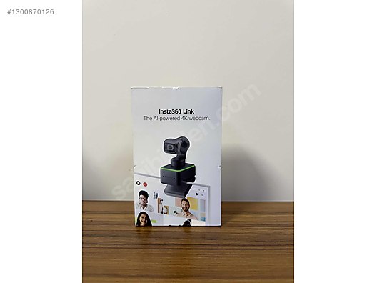 insta360Link 4K 中古品 İnsta360 Link UHD 4K AI WebCam sahibinden.comda - 1300870126