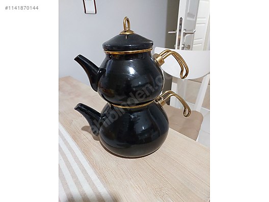 Paçi Siyah Süzgeçli 750ml Demlik Tea Pot SER-800199