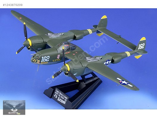herpa P-38 1/72 ミニチュアモデル 1/72 Herpa Diecast Model Savaş Uçağı - 1243870209