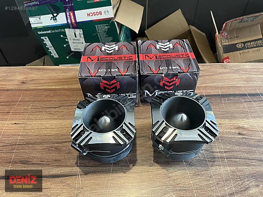 Hoparlör / Tweeter / Macoustic MTX 3 SPL Tweeter 300 Rms Üst