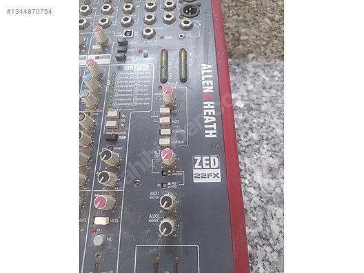 ALLEN&HEATH ZED22FX SORUNSUZ MİXER sahibinden.comda - 1344870754