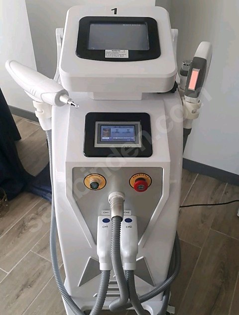 3 BAŞLIKLI LAZER EPİLASYON CİHAZI BUZ BAŞLIK