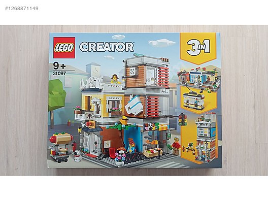 Cafe Lego Creator Town House Lego Creator 31097 Townhouse Pet Shop