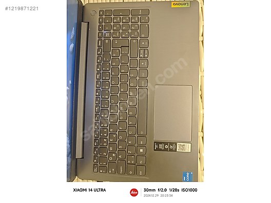 Lenovo / Lenovo laptop IdeaPad 3 (15.6 İnç) 82H8034TTX Notebook