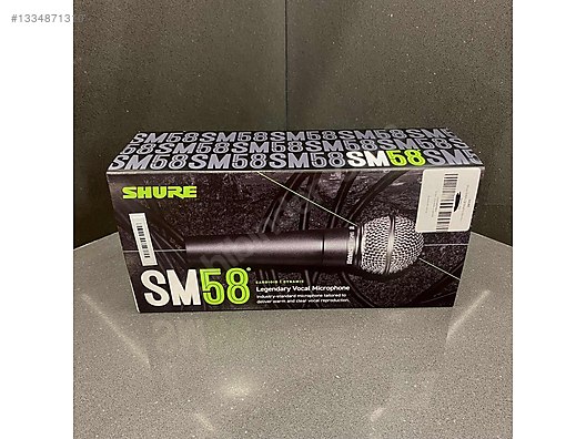 Shure SM58 LCE Dinamik Mikrofon (Sıfır) sahibinden.comda - 1334871310