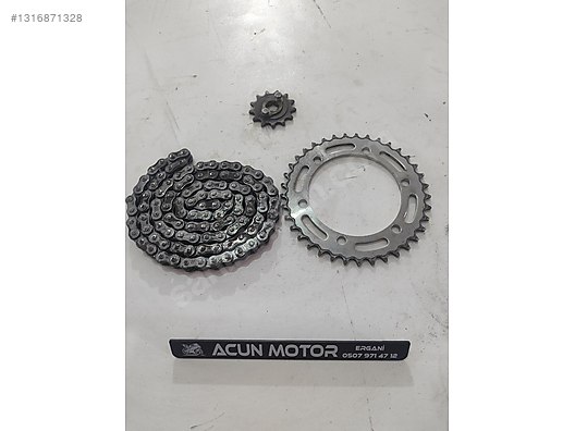 Motor / YUKİ TARO GP2 ARKA ÖN ZİNCİR SETİ KOMPLE SET (DÜŞÜK