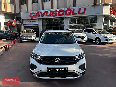 ÇAVUŞOĞLU 2024 VW T-CROSS 1.0 TSI LİFE DSG BOYASIZ...