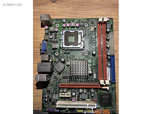 ECS G41T r3 - Anakart ve Tüm Masaüstü Bilgisayar Parçaları sahibinden.com'da