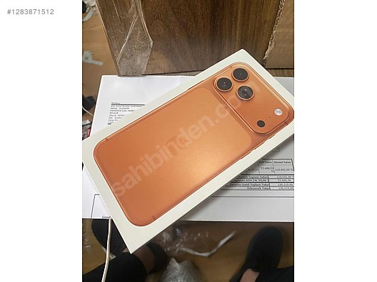 Sıfır 256 GB Apple iPhone 17 Pro Max iOS Cep Telefonu