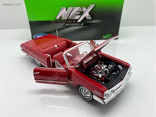 1963 CHEVROLET İMPALA WELLY LİSANSLI on sahibinden.com - 999871559