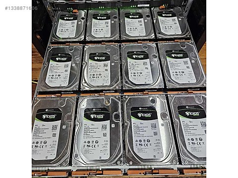 TOPLU SAS HARD DİSK 8TB Seagate Exos 7E8 Sunucu hdd sahibinden