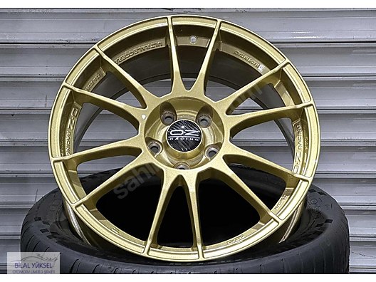 OZ RACİNG ULTRALEGGERA 18X8 5X100 ET48 RACE GOLD ORJİNAL JANT on