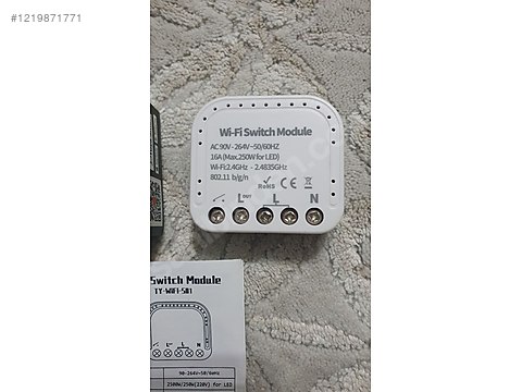Sıfır Wi-Fi Switch Modül - Sıfır ve hiç kullanılmadı. Resimleri at ...