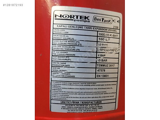 İkinci El ve Sıfır Alışveriş / Bahçe & Yapı Market / Yapı Malzemeleri / Sıhhi Tesisat / Pompa & Hidrofor