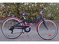 DECATHLON BTWIN 24 JANT 6 VITES KIZ ÇOCUK BISIKLETI YENI GIBI #1283872195