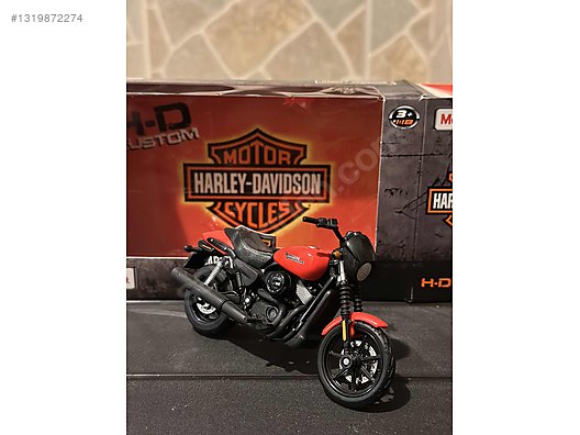 Maisto Diecast Model 1/18 Harley-Davidson Motosiklet Çeşitleri