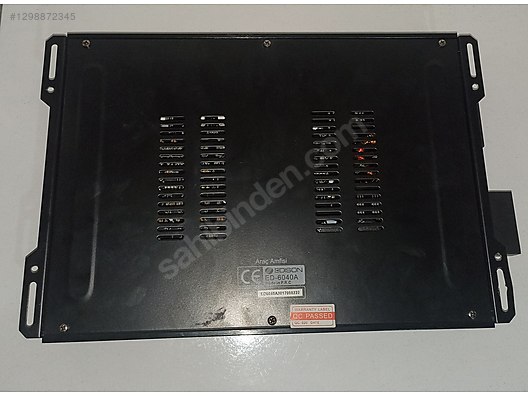 Amfi / Edison ED-6040A 4 Kanal Oto Amfi - Tamirsiz / Tertemiz