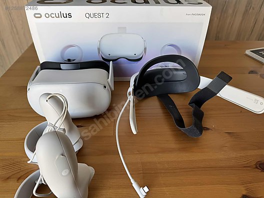  Quest2 256gb+純正strap+case Oculus Meta Quest 2 - 256GB + Elite Strap sahibinden.comda