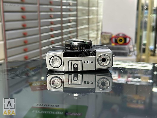 35mm Filmli Kompakt / Olympus / Olympus PEN EE3 Half Frame Camera