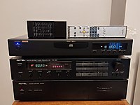 rotel pre power amfi CD player