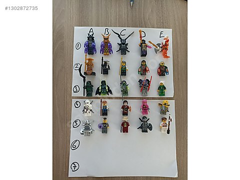 lego ninjago garmadon morro overload harumi sensei wu figür
