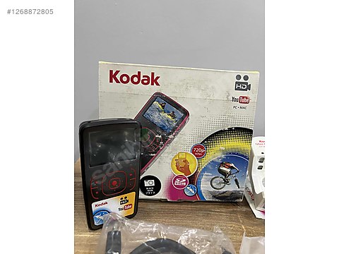 Sıfır Kutulu Kodak Zx1 Pocket Video Camera (Tüm Ekipmanlarıyla