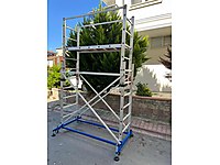 Alüminyum İskele Merdiven 4 Metre