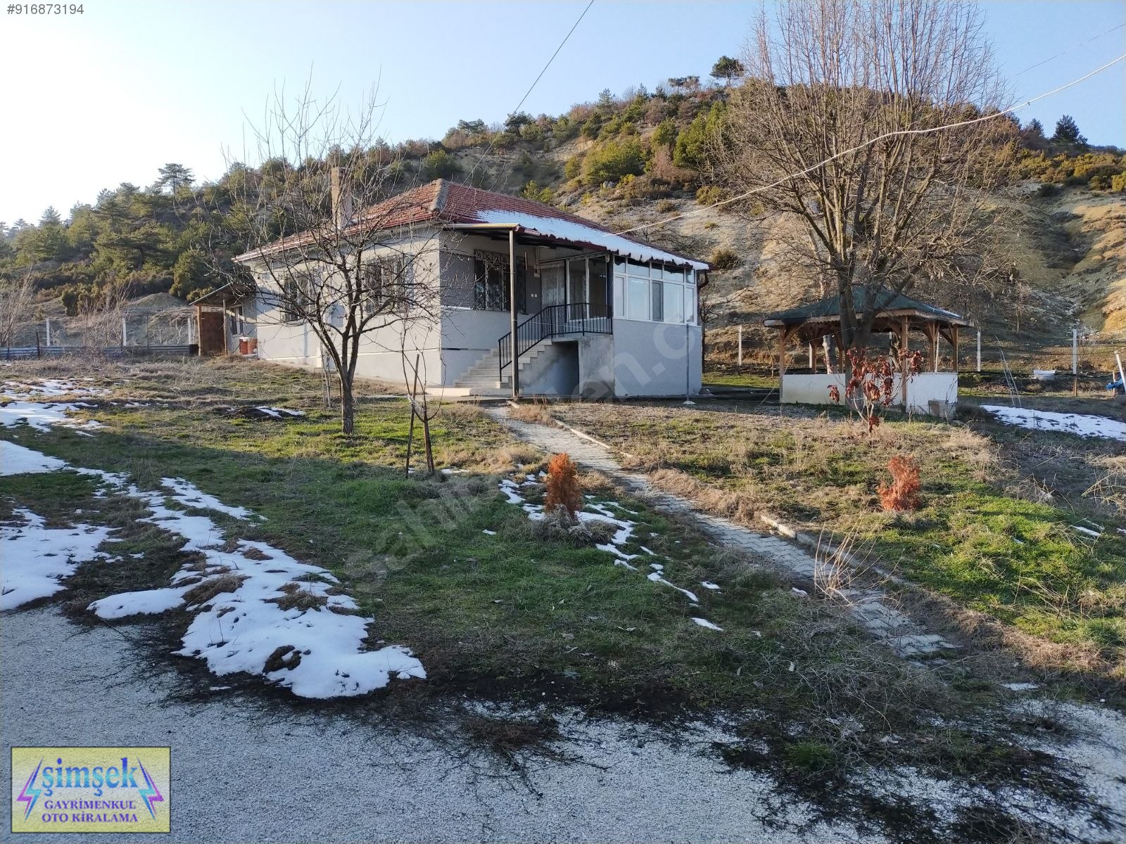 ŞİMŞEK GAYRİMENKULDEN SATILIK MÜSTAKİL BAHÇELİ EV Satılık Müstakil Ev