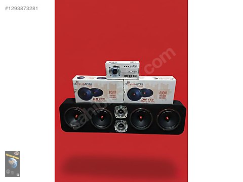 アクセサリー panddy Paket Ses Sistemi / KAMPANYALI 4X16 CM 2X10 CM DÜZ ÜNİVERSAL