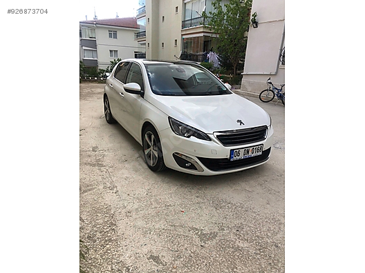 Peugeot 308 1 6 E Hdi Allure Boyasiz Hatasiz Degisensiz 308 Allure Cam Tavan At Sahibinden Com