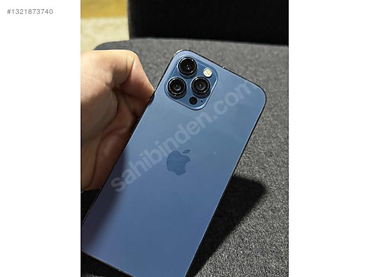 Apple / iPhone 12 Pro Max / Temiz 256gb 12 Pro Max Mavi TR on