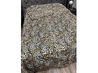 karaca leopar desen yatak ortusu #1282873823