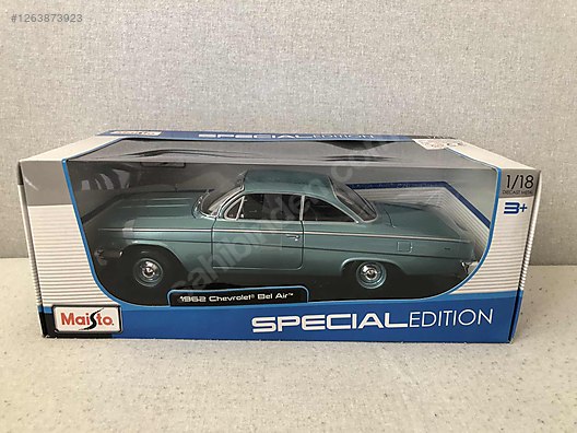 Maisto 1962 Chevrolet Bel Air 特別版 1:18 Diecast 1962 Chevrolet