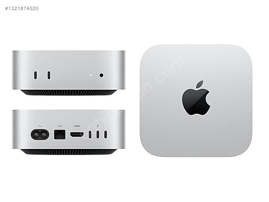 Apple / M4 çipli Mac mini - 16GB - 256 GB SSD -Kapalı Kutu