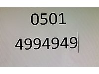 Muş' lulara özel numara