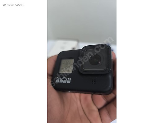 GoPro HERO8 Black + 64GB Kart + Kafa Bandı ve Aksesuarlar