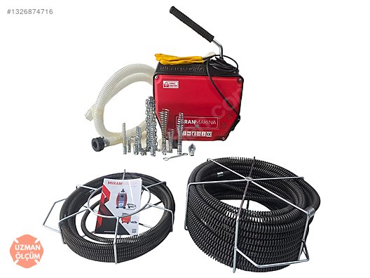 Mİran Makine 22 mm/16mm Tıkanıklık Açma Spiral Set Yüksek Kalite